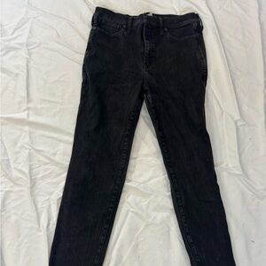 Madewell Women's Black Skinny Jeans